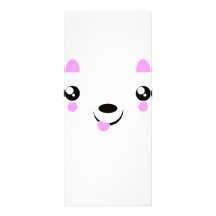 Kawaii Welpe niedliche kawaii T-Shirts Personalisierte Werbekarte