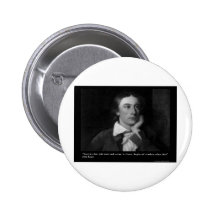 Keats Liebe ist meine Religions-Zitat-Geschenk-T-S Anstecknadelbutton