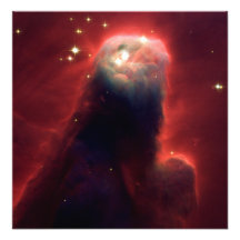 Kegel-Nebelfleck (Hubble Teleskop) Kunst Foto