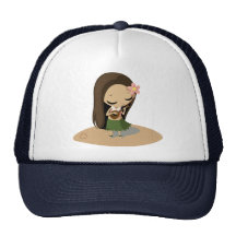 Keilana das Hula Mädchen Kultcaps