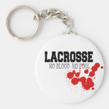 Kein Blut kein regelwidriges Lacrosse-Geschenk Schlüsselbänder