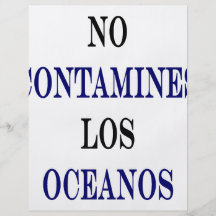 Kein Contamines Los Oceanos Flyer Druck