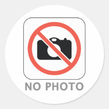 Kein Foto Sticker