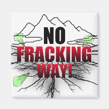 Kein Fracking Magnet Magnete