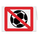 kein Fußball Karten