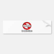 Kein Jammern in der Mathe-Klasse Auto Sticker