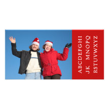 Kein L für Weihnachten Fotokartenvorlage