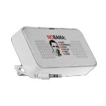 KEIN OBAMA, KEINE WEISE iPod SPEAKER