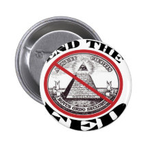 Keine bundesstaatliche Reserve Anstecknadelbutton