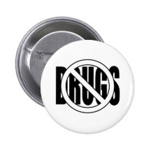 Keine Drogen! Button