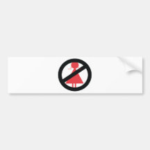 Keine Frau Autosticker