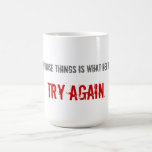 "Keine jener Sachen ist, was Käfer essen" Teetasse