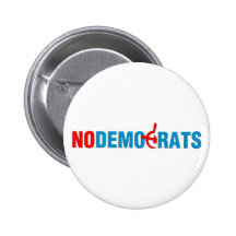 Keine sozialistischen Demokraten (v101) Button