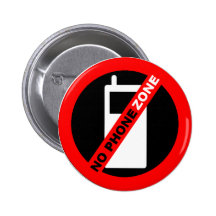 "Keine Telefon-Zone" Pin Buttons