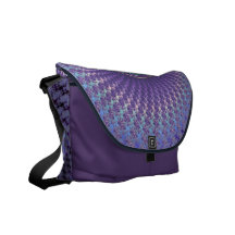 Keltische Kreis-Fraktal-Spirale-mystische Bote-Tas Kurier Tasche