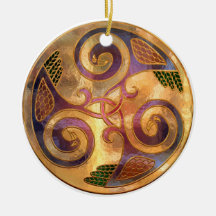 keltische triquetra Vögel Ornamente