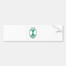 keltischer Baum des Lebens Auto Sticker