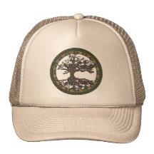 Keltischer Baum des Lebens [Yggdrasil] Baseball Cap