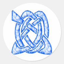 Keltischer Knoten 6 Aufkleber