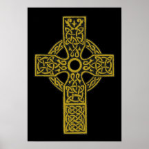 Keltisches Bronzekreuz Posterdrucke