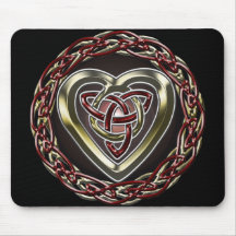 Keltisches Herz Mousepad