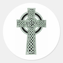 KELTISCHES KREUZ-DRUCK AUFKLEBER