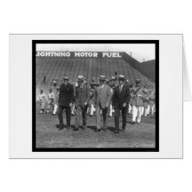 Kenesaw Landis Parade-Baseball 1925 Grußkarten