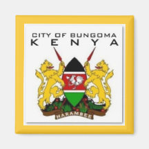 KENIA (STÄDTE) KÜHLSCHRANKMAGNET