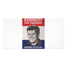 Kennedy-Plakat Bilderkarte