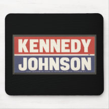 Kennedy und Johnson Mousepad
