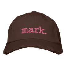 Kennzeichen Bestickte Baseballcaps