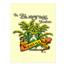 Kentuckybluegrass-Staats-Goldrute Postkarten