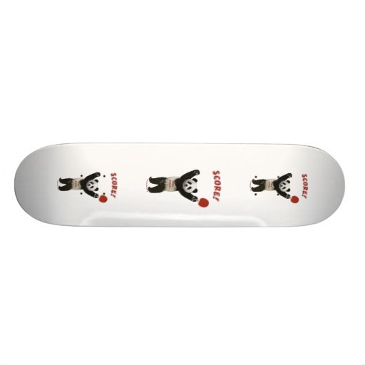 Kerbe-Panda-Klingeln Pong Personalisierte Skateboarddecks