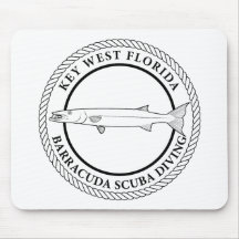 Key West-Barracuda-Sporttauchen Mauspad