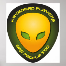 Keyboarder sind Leute auch Plakate