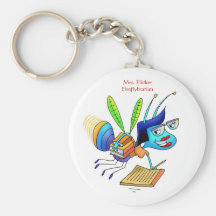 Keychain Frau Flicker Fireflybrarian Schlüsselband