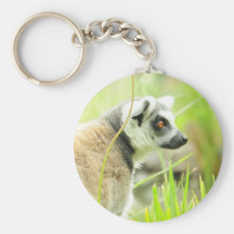 Keychain-Lemur-Ring angebunden Schlüsselbänder