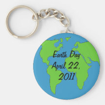 Keychain - Tag der Erde 2011 Schlüsselanhänger