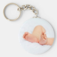 Keychain: Wertvolle Babyfüße Schlüsselanhänger