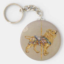 Keychains - Karussell-Löwe Schlüsselanhänger
