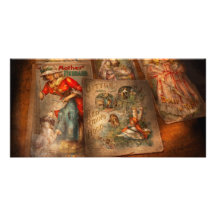 Kinder - Bücher - Märchen Photokartenvorlage