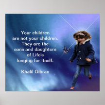 Kinder durch Kahlil Gibran Plakatdrucke