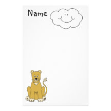 Kinder stationär individuelles druckpapier
