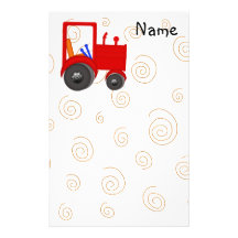 Kinder stationär personalisiertes druckpapier