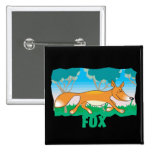 Kinderfreundlicher Fox Anstecknadelbuttons