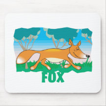 Kinderfreundlicher Fox Mauspads