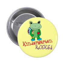 Kindergarten-Felsen Buttons