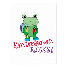 Kindergarten-Felsen Postkarten