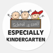 Kindergarten-Schule ist cool Aufkleber