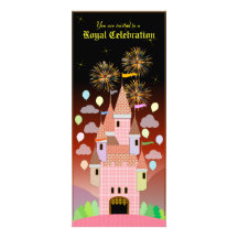 Kindergeburtstag-Einladung 029: Schloss IIB